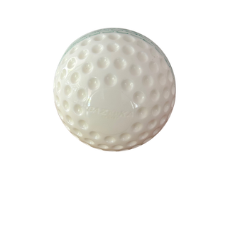 Dimple Ball - White with Green Seam (Dozen)